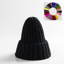 Load image into Gallery viewer, Unisex Hat Cotton Blends Solid Warm Soft HIP HOP Knitted Hats Men Winter Caps Women&#39;s Skullies Beanies, FREE SHIPPING!
