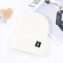 Load image into Gallery viewer, Winter Knitted Skullies Beanies Winter Letter True Hat Soft Hip Hop Hat For Men Women Casual Beanies Bonnet Unisex Solid Cap, FREE SHIPPING!
