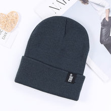 Load image into Gallery viewer, Winter Knitted Skullies Beanies Winter Letter True Hat Soft Hip Hop Hat For Men Women Casual Beanies Bonnet Unisex Solid Cap, FREE SHIPPING!
