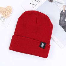 Load image into Gallery viewer, Winter Knitted Skullies Beanies Winter Letter True Hat Soft Hip Hop Hat For Men Women Casual Beanies Bonnet Unisex Solid Cap, FREE SHIPPING!
