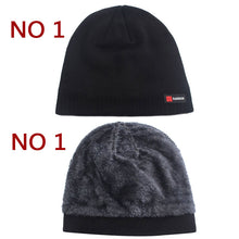 Load image into Gallery viewer, Skullies Beanies Men Winter Hat Women Knitted Hats For Men Cap Winter Beanie Hat Gorro Thick Warm Brimless Fur Bonnet Men&#39;s Cap, FREE SHIPPING!
