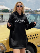 Load image into Gallery viewer, NEW Sweatshirts velvet winter Women&#39;s NEW YORK printing Hooded Female 2020 Cotton Thicken Warm Hoodies Lady Autumn Tops
