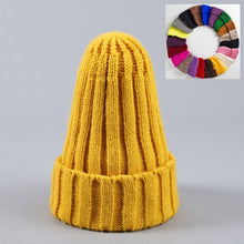 Load image into Gallery viewer, Unisex Hat Cotton Blends Solid Warm Soft HIP HOP Knitted Hats Men Winter Caps Women&#39;s Skullies Beanies, FREE SHIPPING!
