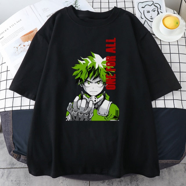 My Hero Academia Cute Anime T Shirt Women Casual Harajuku Tee Oversize Female T-Shirt, FREE SHIPPING!