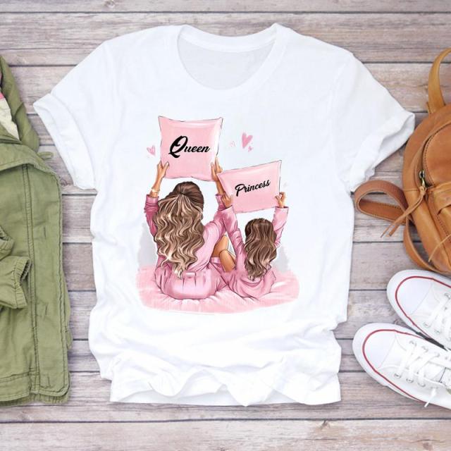 Women Cartoon, Super Mom Life, Mama, Mother, Lady T-shirts, Top T Shirt, Ladies Women Graphic, Female Tee, T-Shirt, FREE SHIPPING!