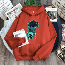 Load image into Gallery viewer, My Hero Academiar Print Hoodie Clothes For Women&#39;s Hoodies Harajuku Fleece Hoody Clothing, Autumn, Winter Sweatshirt Anime, FREE SHIPPING!
