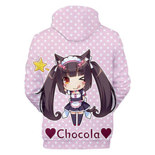 Load image into Gallery viewer, New 3D NEKOPARA Hoodie Sweatshirts Long Sleeve Hip Hop Harajuku Hoodies Winter Warm Sweatshirts Pullover Fashion Hoody Tops, FREE SHIPPING!
