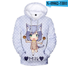 Load image into Gallery viewer, New 3D NEKOPARA Hoodie Sweatshirts Long Sleeve Hip Hop Harajuku Hoodies Winter Warm Sweatshirts Pullover Fashion Hoody Tops, FREE SHIPPING!
