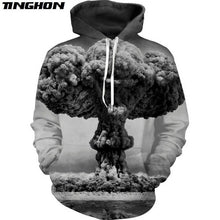 Load image into Gallery viewer, Fashion T-shirt Explosion Mushroom Cloud, 3d Print Casual Hooded Jacket Hoodies Sweatshirts, FREE SHIPPING!
