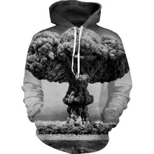 Load image into Gallery viewer, Fashion T-shirt Explosion Mushroom Cloud, 3d Print Casual Hooded Jacket Hoodies Sweatshirts, FREE SHIPPING!
